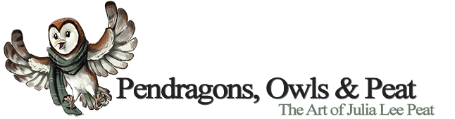 Pendragons, Owls & Peat Logo